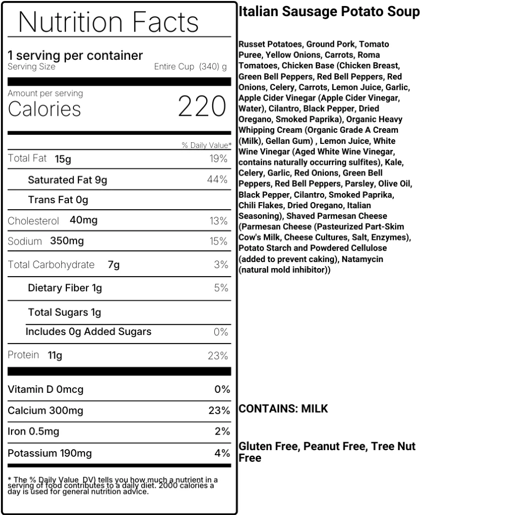 Italian Sausage & Potato Soup - Image 4