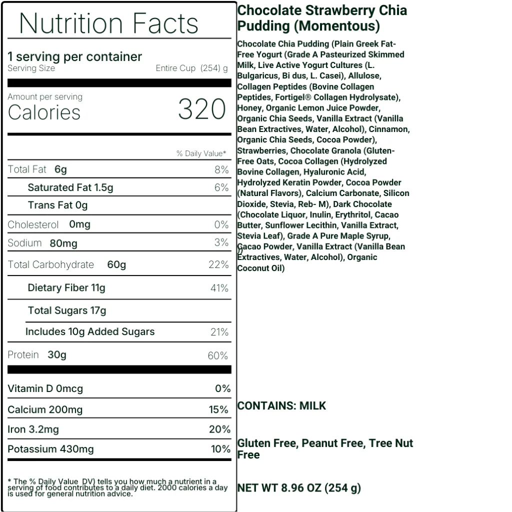 Chocolate Strawberry Chia Pudding - Image 3