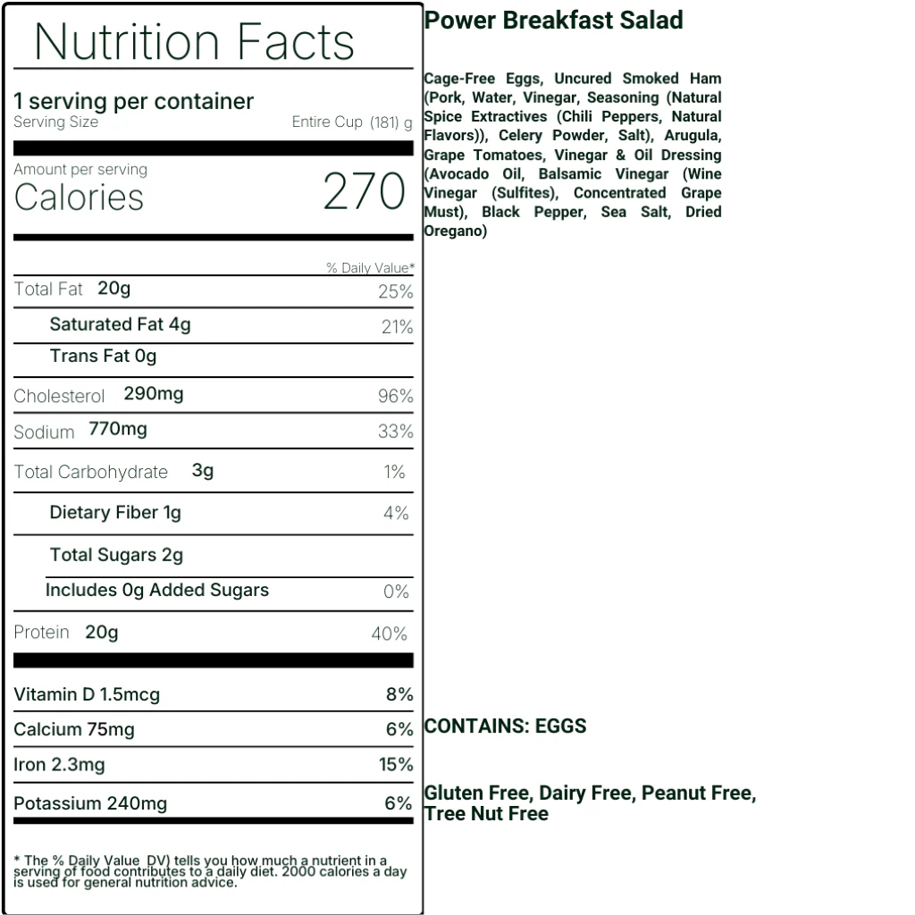 Power Breakfast Salad - Image 3